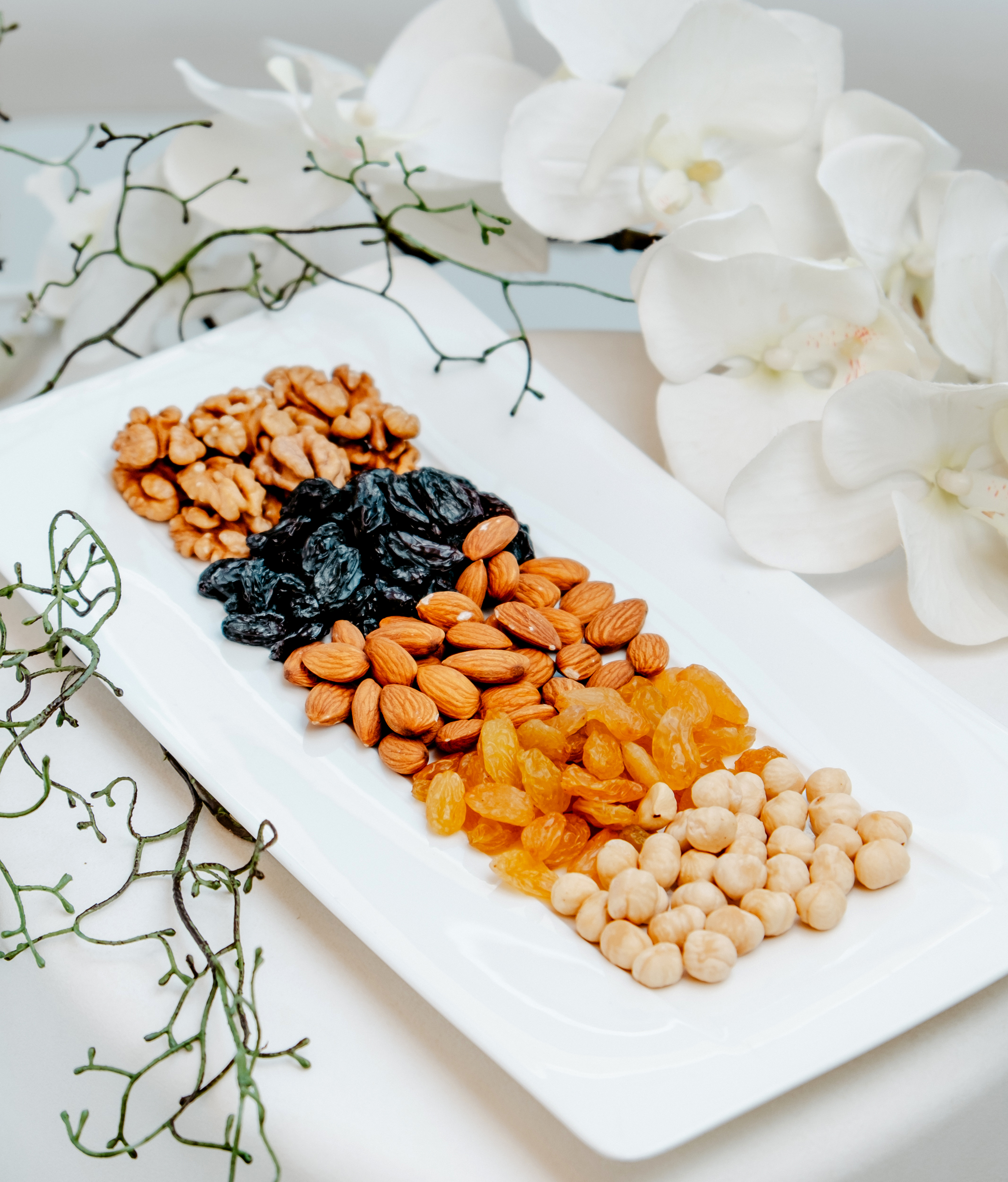 Home nuts set on the table